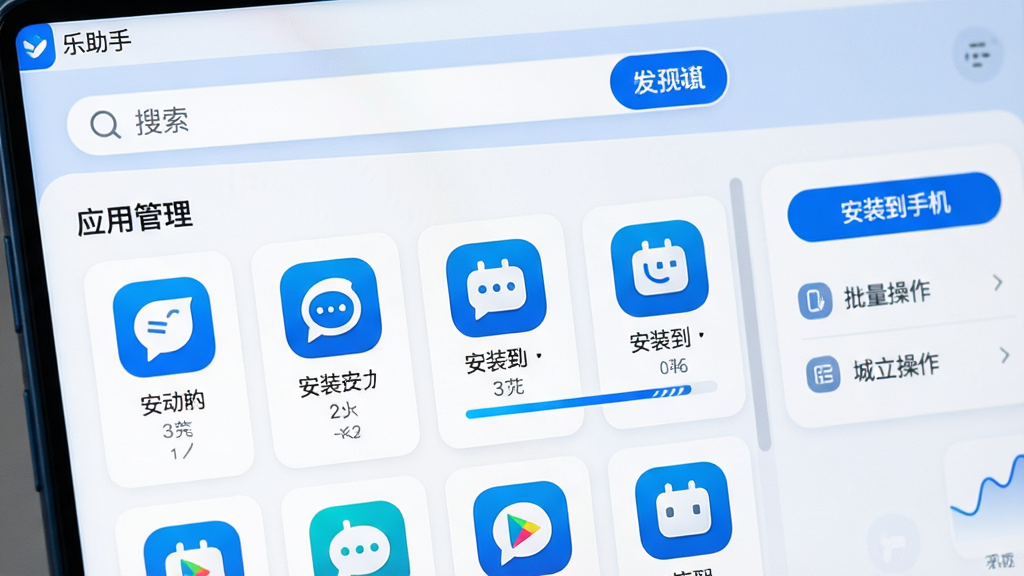 主体:乐助手软件界面中