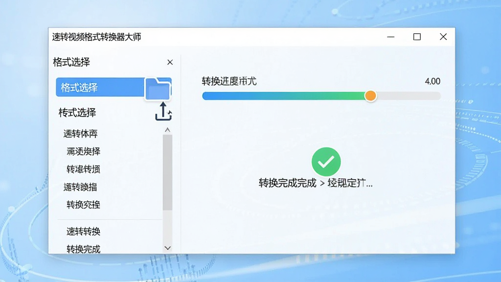 画面中央展示