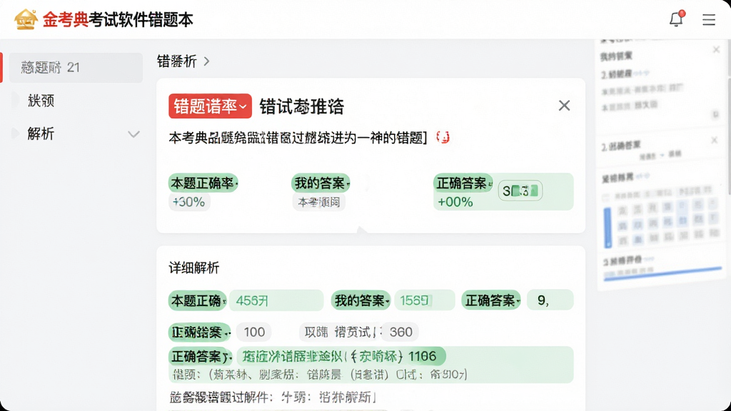 ���壺�𿼵俼���������Ȿ���棬չʾ�����б�����������֣�����Ϊһ�����⿨Ƭ���·�Ϊ��ϸ���������Ű棺��Ƭʽ��ƣ������ɫ��ע����������ɫ�������֡���񣺼���������ص���Ϣ������ʾ��ϸ�ڣ�����չʾ��������ȷ�ʡ������ҵĴ𰸡�������ȷ�𰸡���ά�ȣ����ʣ����壬�ɾ����޶���Ԫ�ء�