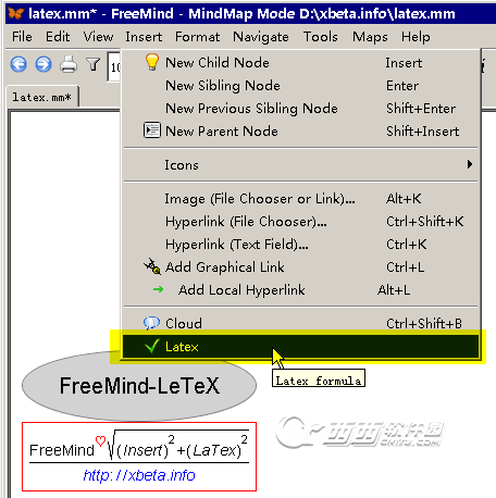 FreeMind˼ά��ͼ1.1.0 ��ѿ�Դ˼ά��ͼ����
