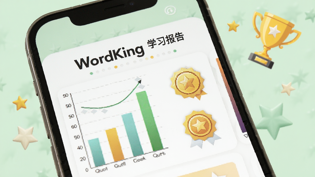 չʾWordKingѧϰ����ҳ�棬�ֻ���Ļ��ʾ��״ͼ�ͳɾͻ��£�����Ϊ����ɫ�������Խ���������Ԫ�أ����ּ�࣬��������ģ�ϸ�����������ʸɾ����޶���Ԫ��