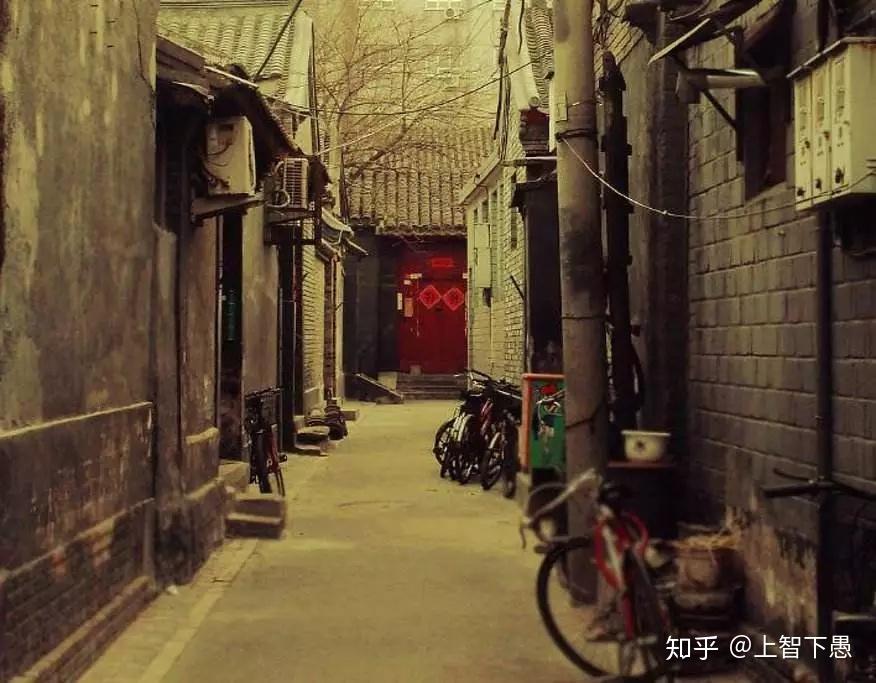 北京胡同教堂老建筑街巷合影