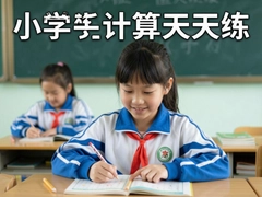 小学生计算天天练口算题卡每日一练