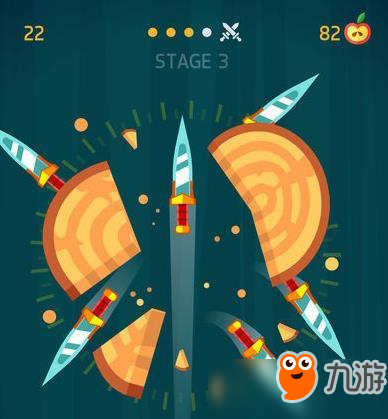 �ɵ���սKnife Hit��Ϸ ��ƻ�� ƿ�� �߷ּ��ɹ���