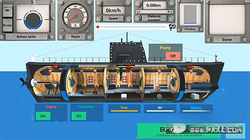 ��Ǳͧ��˾Nuclear Submarine inc2.35 Ǳͧ����ģ����