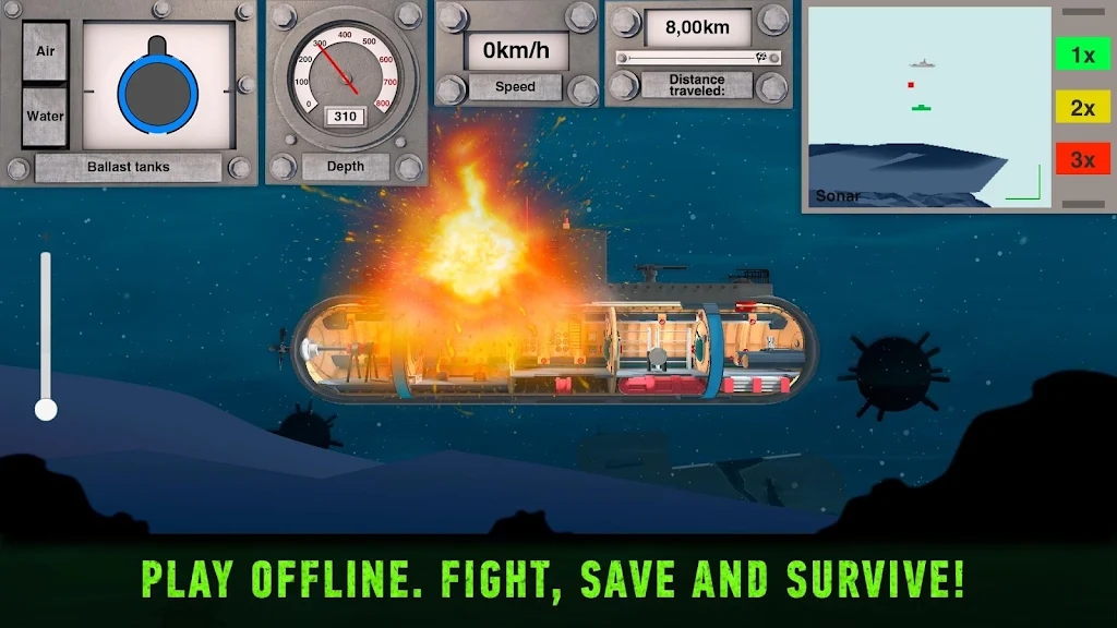 ��Ǳͧ��˾Nuclear Submarine inc2.35 Ǳͧ����ģ����