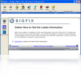 BigFix 软件 控制台界面 安卓版