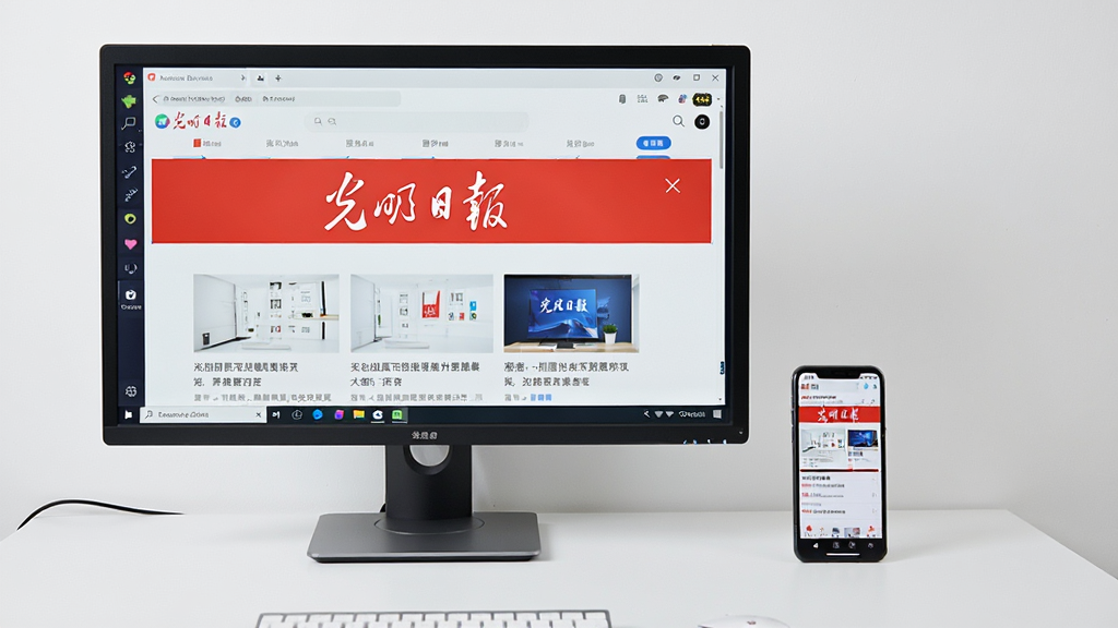 ���壺һ�Ÿɾ������棬�����һ̨�������а�׿ģ�����ĵ�����ʾ������Ļ����ʾ�������ձ����ͻ��ˣ��Ҳ����һ���ֻ������֣�������Ļ���ֻ����ã��γɶԱȣ���ʾ������Ϊ��Ҫ�Ӿ����㡣�Ű棺��ͼƽ�ȣ�ͻ�������������⡣���дʵ������������������Ʒ������ϸ�ڣ���ʾ���еġ������ձ����ͻ��˽��������ɼ������ʣ����壬�ɾ����޶���Ԫ�ء�