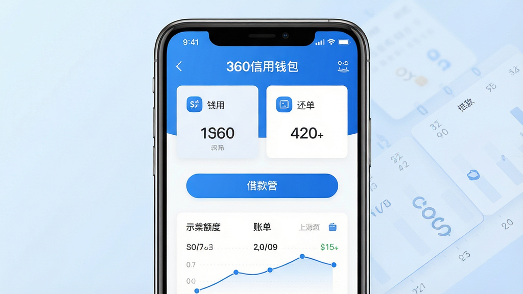 ���壺360����Ǯ��Ӧ�ý���չʾ���ֻ���Ļ��ʾ������뻹������������Ϊǳ��ɫ���䣻���֣��ֻ����У��������ף�����Ԫ�������ɼ����Ű棺��Ƭʽ��Ϣ���У��Ϸ���ʾ��360����Ǯ�����������·�Ϊ��ť���˵�ͼ��������ִ���Լ�����ڿƼ��У���ƽ����ƣ�ϸ�ڣ�����ͼ�꾫�£�����������ɫ�ʴ���������Ϊ�������ʣ���������Ⱦ���ɾ��޶���Ԫ�ء�