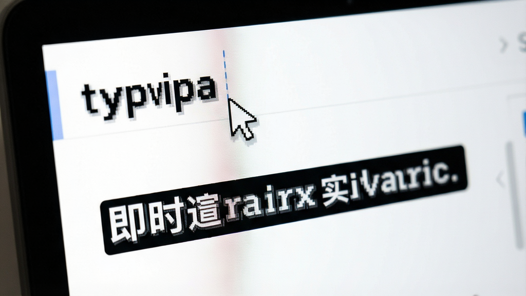 Typora 实时预览功能特写,光标位于标题行,下方文字自动加粗并显示为标题样式,界面干净,对比明显,画质清晰,突出“即时渲染”效果,无杂乱元素