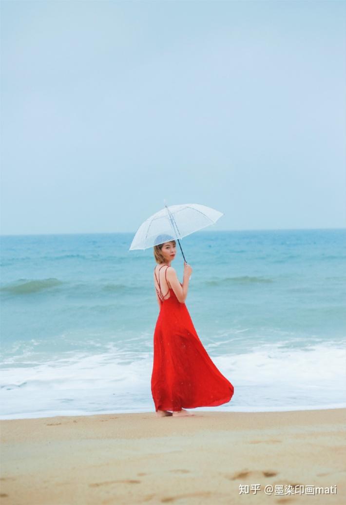 望海 拍照技巧 海边穿搭