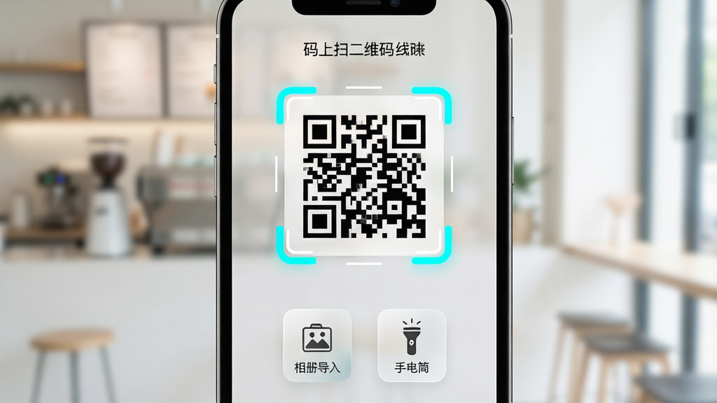 一张智能手机特写照片,手机屏幕正中央显示