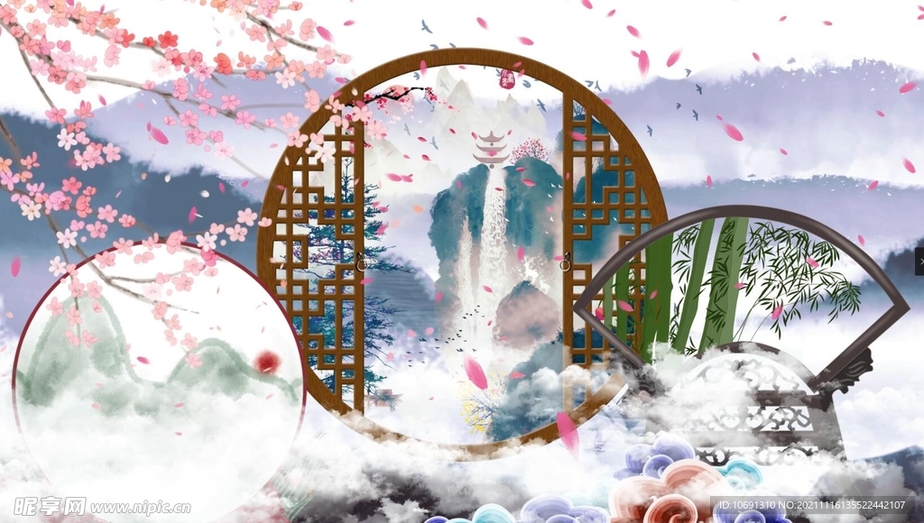 画中人 视频制作 古风BGM 素材网站 高清古画 经验分享