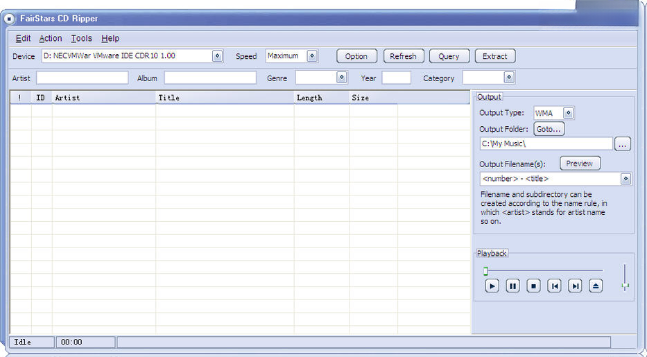 FairStars CD Ripper2.04 ��Ƶץ�칤��