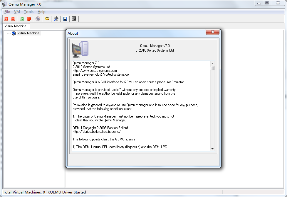 QEMU Manager7.0 ͼ�λ��������������