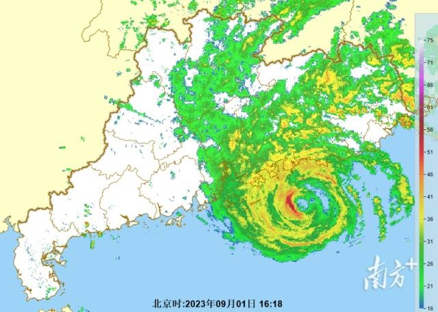 潮信台风影响地区降雨预报