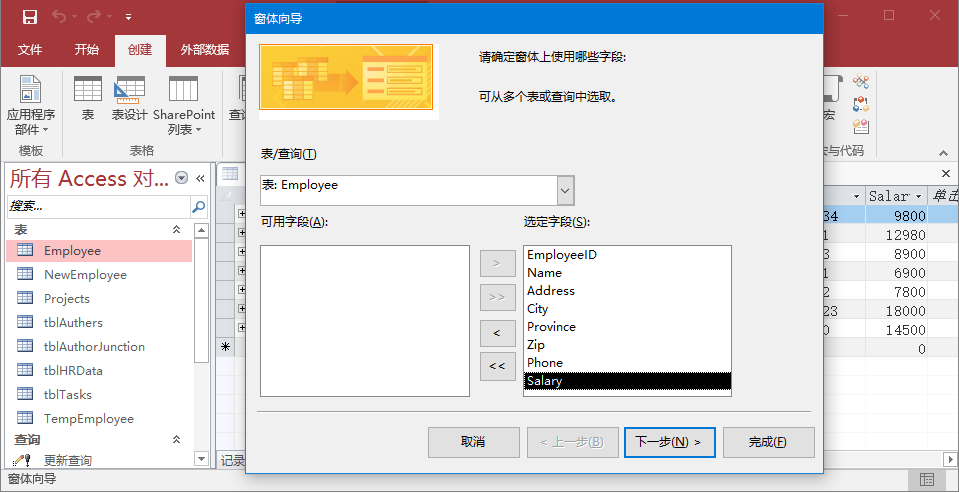 Access2003实用教程 表设计 查询 窗体 报表 功能演示