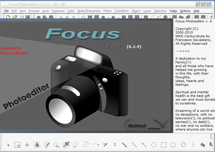 Focus Photoeditor 软件界面 截图
