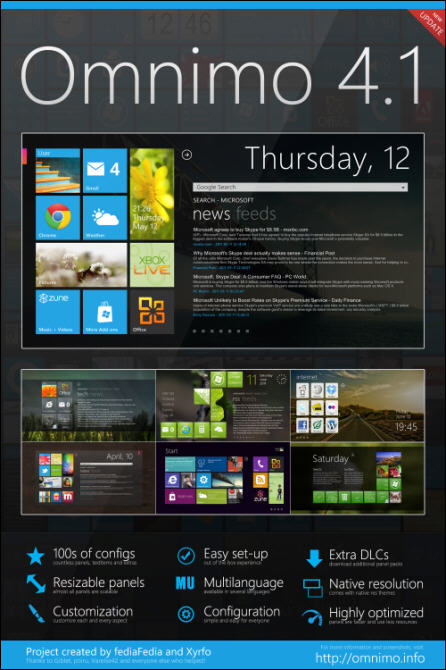 Omnimo for Rainmeter9.0.1 ������������