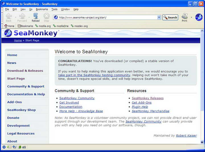 SeaMonkey���������2.53.19 һվʽ�����׼�