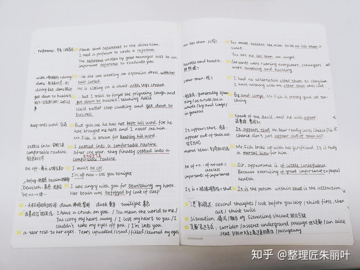 乐笔记 标签整理 复习技巧