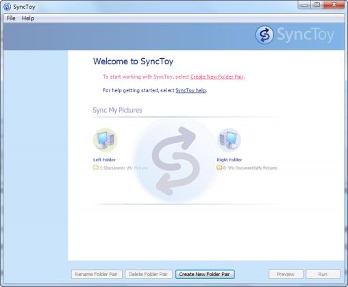 SyncToy΢���ļ�ͬ������2.1