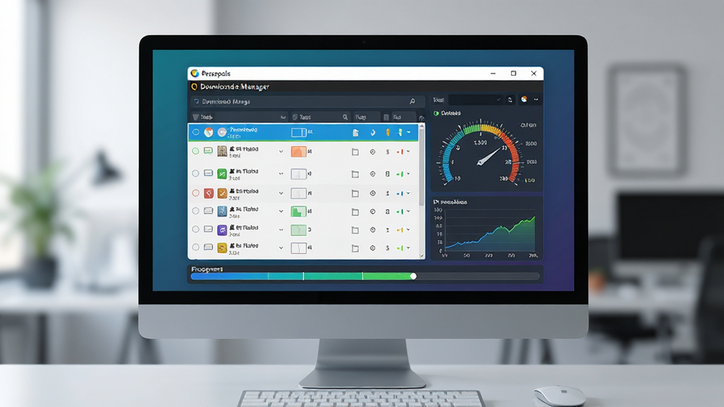 ���壺Persepolis Download Manager�����������ִ���������Ļ����ʾ��Զ�������֣�������У��������ף��ײ������ؽ������������Ű棺������������չʾ�����б����ٶ�ͼ������񣺿Ƽ��С���ƽ����ơ����ʸС�ϸ�ڣ�����Ԫ��������ɫ�������������黯�����ʣ�8K�����壬�ɾ����޶���Ԫ�ء�