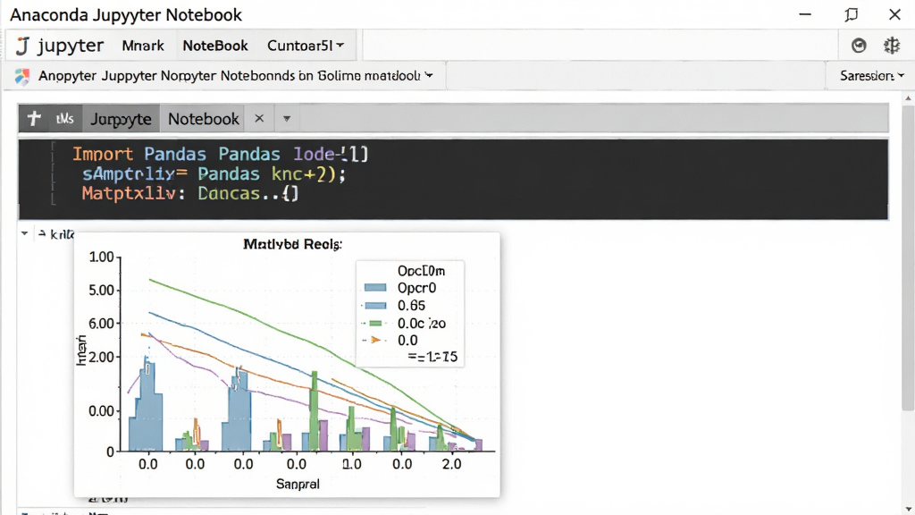 ����ΪJupyter Notebook���棬��ʾ����Pandas��Matplotlib�Ĵ���飬�����������Ű�淶�����ѧ����ϸ��������ͼ����������ʸ���ɾ����޶���Ԫ�أ�ҳ�����