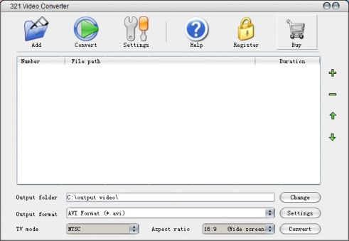 321 Video Converter 视频编辑功能截图