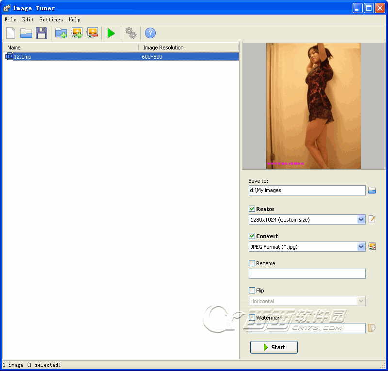 Image Tuner6.6 ����ͼƬ�ߴ��������
