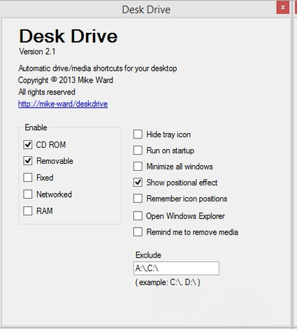 Desk Drive1.2.0 ���������������