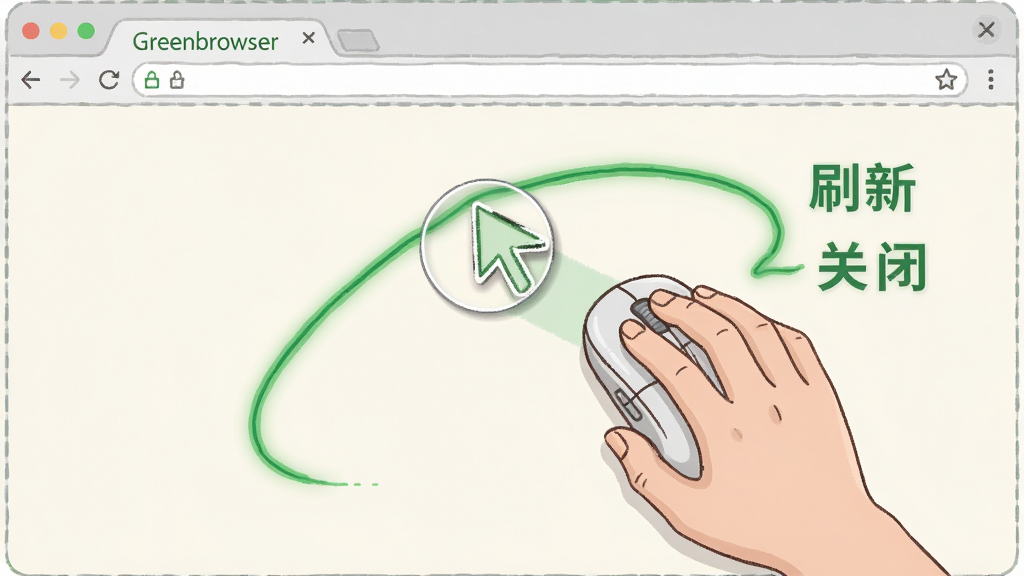 ���壺Greenbrowser����ɫ�������������Ʋ���ʾ�⣬���֣�һֻ����������������ҳ���ϻ����켣��ҳ�汳��Ϊǳɫ���켣����ɫ������ʾ���Ű棺���ƹ켣�������Ա��в�����ʾ���֡�ˢ�¡������رա�����񣺲廭��񣬼�����ˣ�ϸ�ڣ����ָ��Ŵ���ʾ���켣���������ʣ����壬�ɾ����޶���Ԫ�ء�