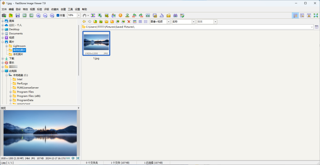 FastStone Image Viewer7.7 ͼ���������