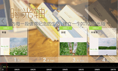 时光印记 时光轴功能 预览