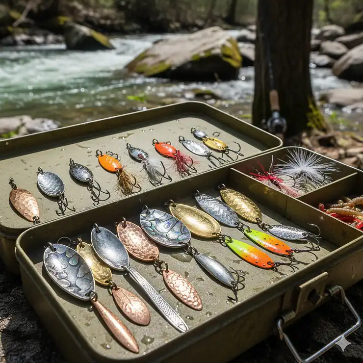 Trout lure selection tips for stream fishing