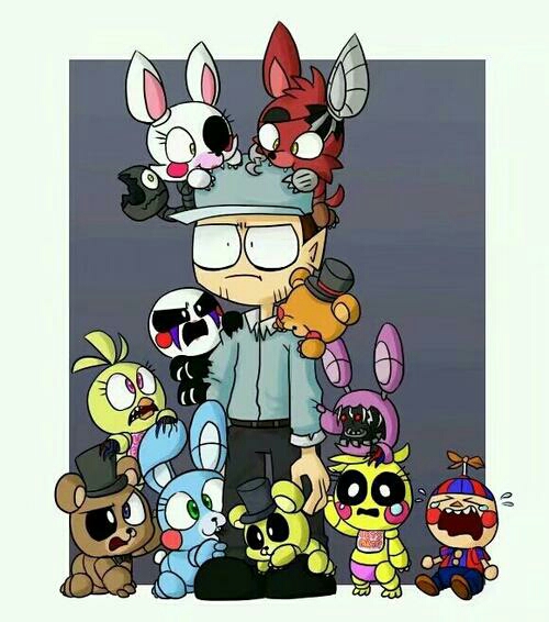 癫狂 周年庆更新 FNAF同人 安卓版 角色