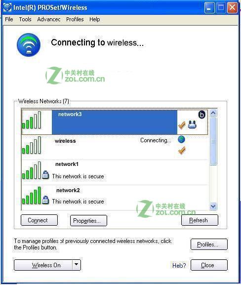 英特尔Intel PROSet无线Wifi软件系统要求