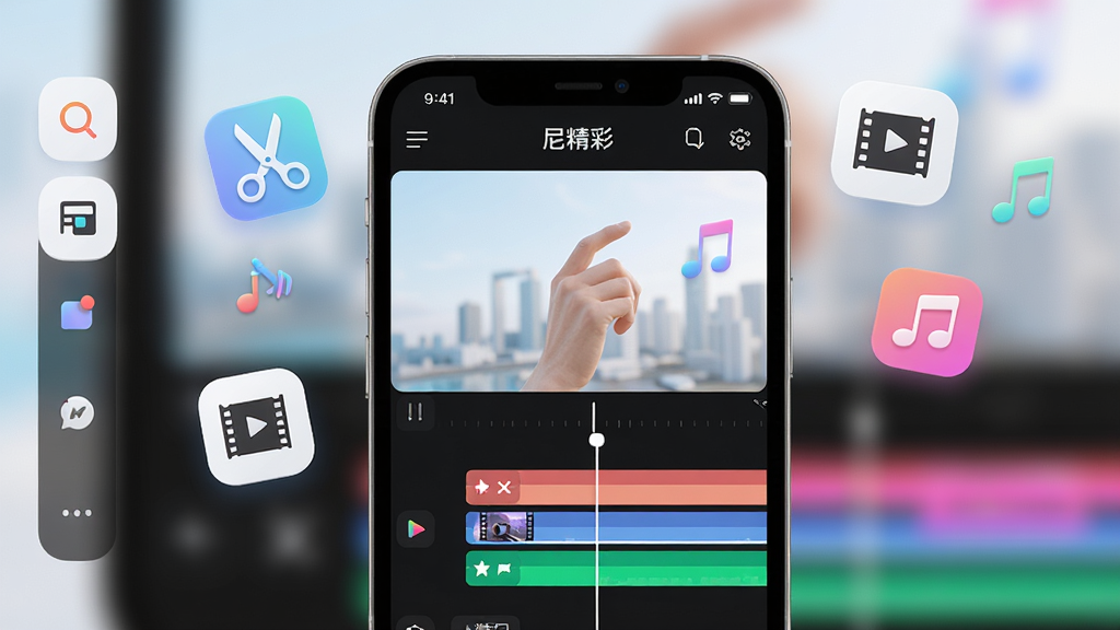 ���壺�ᾫ��APP���棬�ֻ���Ļչʾ��Ƶ����ʱ���ߣ���Χ��Ư���ļ���ͼ������������������������֣����й�ͼ���ֻ��Ŵ�ռ�Ӿ����ģ������黯�������Ű棺��ഹֱ���й��ܰ�ť������ִ��Ƽ��У�����ͨ͸��ϸ�ڣ���Ļ����ʾ���ᾫ�ʡ���������ɫ��������ʣ�������Ⱦ���ɾ��޶���Ԫ��
