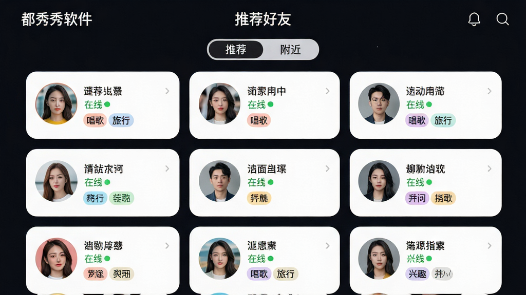 主体:都秀视频聊天软件的