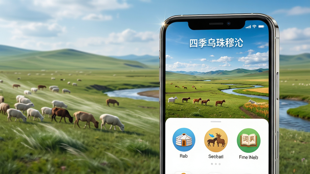 主体:一部显示着