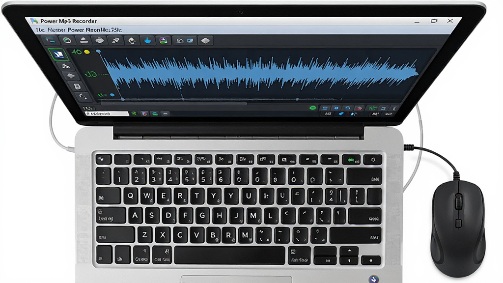 ����ΪPower Mp3 Recorder���������ڱʼǱ������ϵĸ���ͼ������Ϊ������Ļ��ʾ¼�����Σ����дʵ��ϸ�ڰ�����������꣬���ʸ���ɾ����޶���Ԫ��