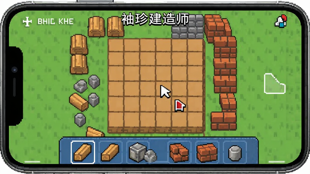 手机屏幕中展示