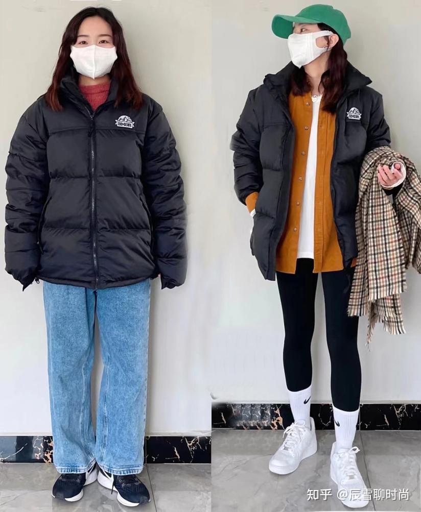 时装秀:时尚装扮与改头 选品搭配对比图