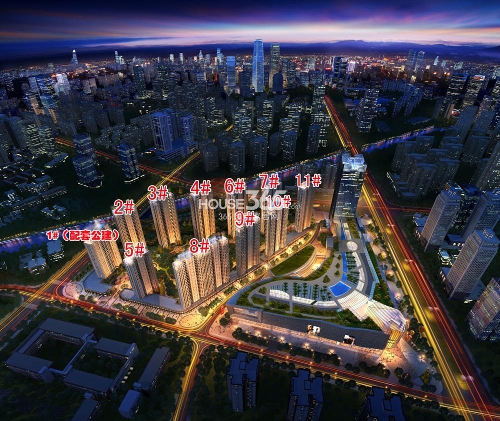龙湖天街周边小区实景与看房注意事项