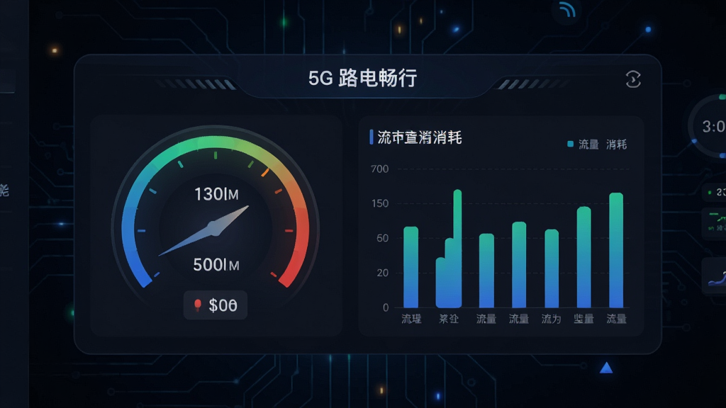 һ��չʾ������ع��ܵĽ����ͼ���ͼƬ������������5G·�ɳ��е�����ͳ����壬�����ϴ������ٶ��Ǳ��̺�����������״ͼ�����������ɼ�������Ϊ��ɫ�Ƽ���񣬻����������ɾ��޶���Ԫ��