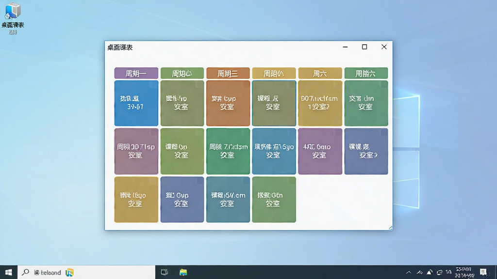 一张Windows电脑桌面截图,画面中央显示一款名为