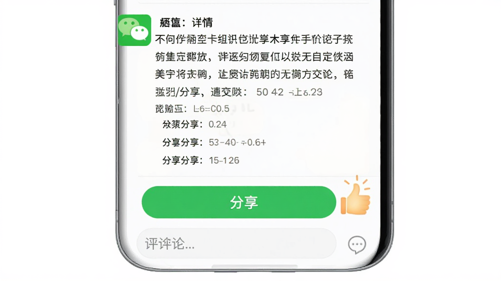 ��Ц�ں������������棬����չʾ�ֻ���Ļ�ж�������ҳ���ײ��з�����ť����������򣬲���Ϊ���½ṹ���Ű����������Ϊ�罻Ӧ�÷磬ϸ���ϰ���΢��ͼ��͵������ƣ������������ɾ��޶���Ԫ��