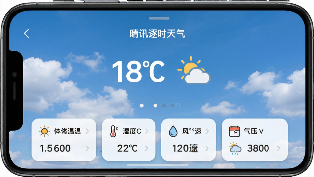 手机屏幕展示