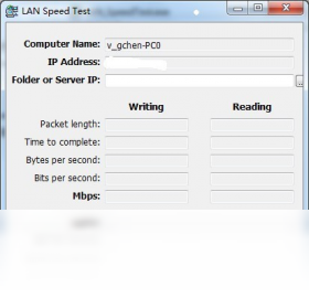 LAN Speed Test 安卓版 界面截图