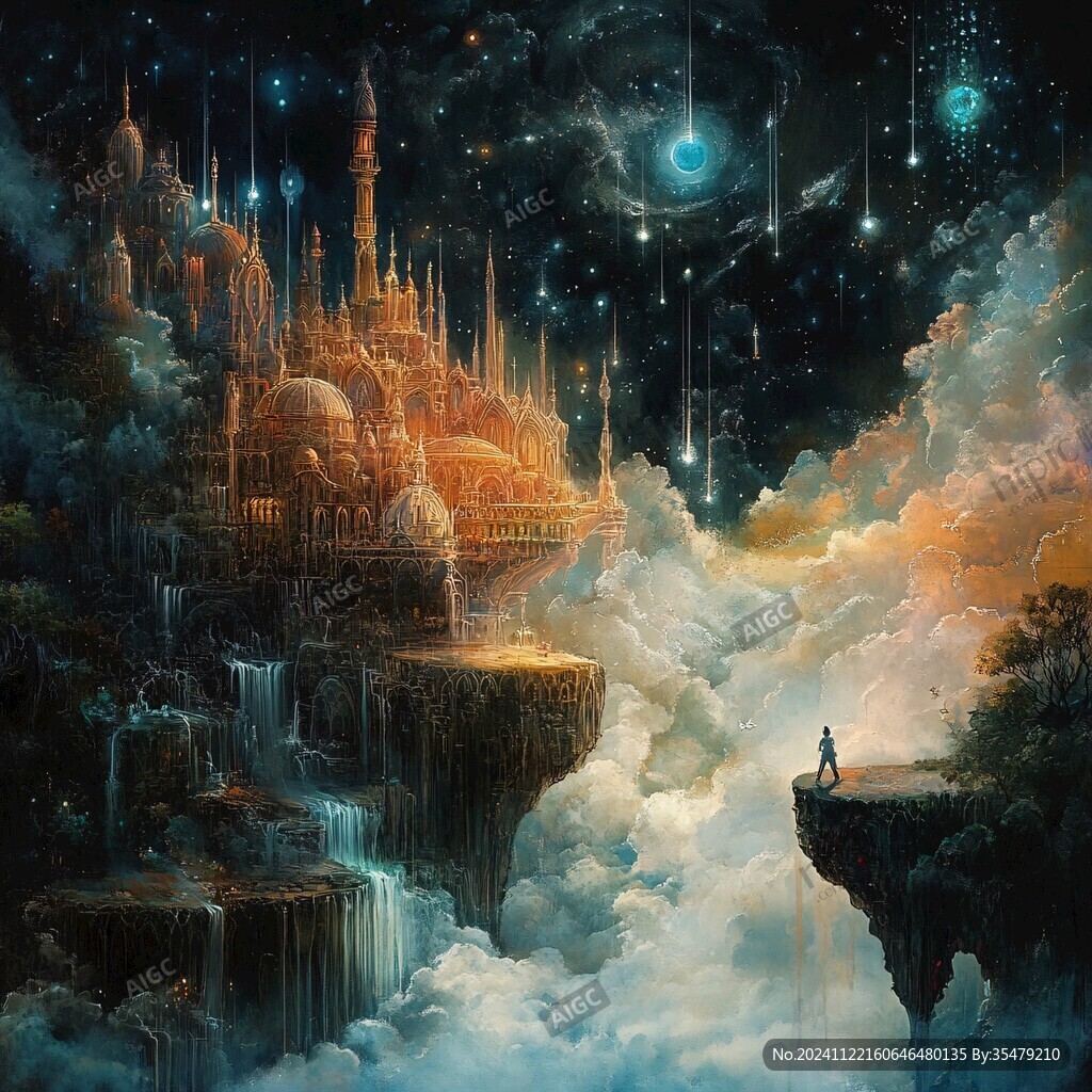 AI梦境画画师生成奇幻梦境画作效果展示